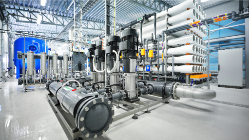 Rebverse osmosis deslaination plant