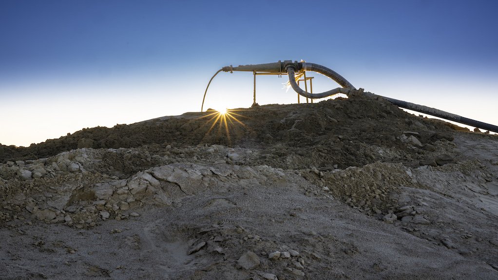 Image of tailings treatment operation