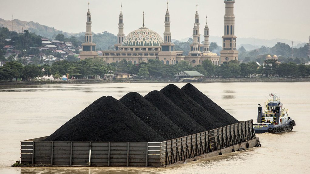 Indonesia coal heaps
