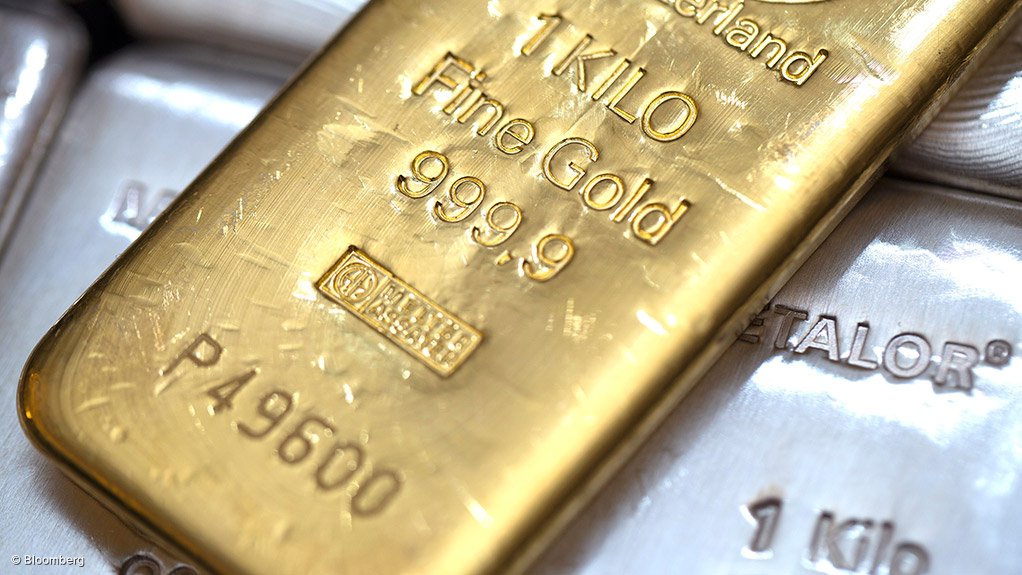 Bars of gold and silver