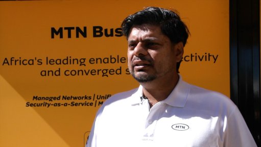 MTN South Africa GM for Connected Enterprise Solutions Sudipto Moitra