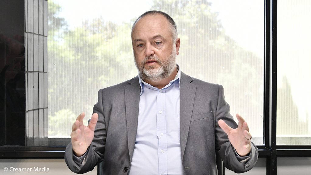 Cementation Africa MD Japie du Plessis.
