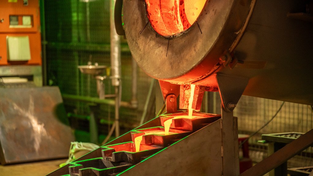 The Gold Room and smelter at Fortuna's Séguéla’ underground mining operation