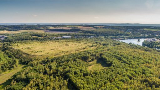 The Chvaletice project site