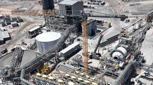Aerial view of Rosh Pinah project