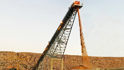 Ore handling system at the Gamsberg project