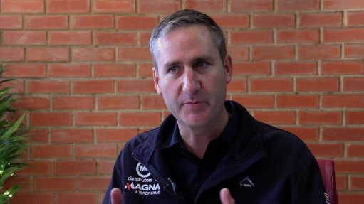 MMD Africa business development manager Mark Peeters