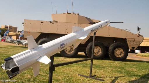 A Denel manufactured missile