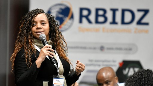 Richards Bay Industrial Development Zone CFO Simangele Mvelase