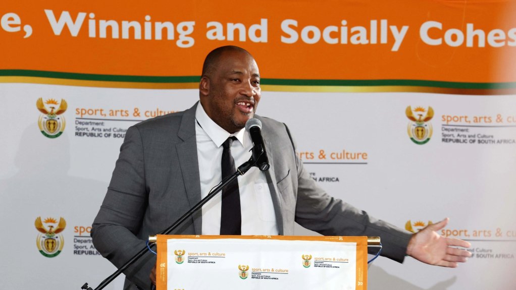 Minister of Sport, Arts and Culture Gayton McKenzie