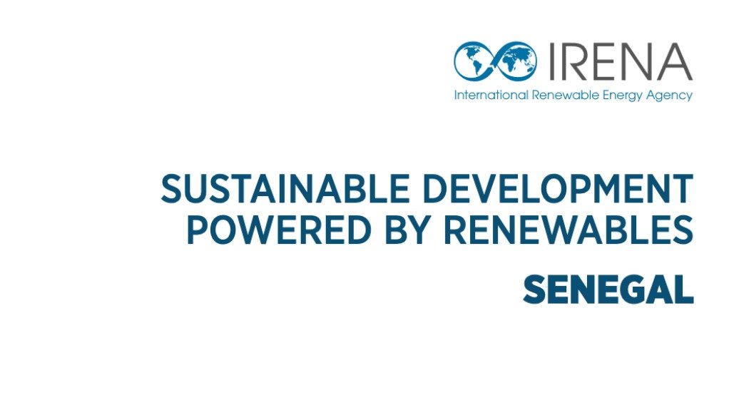 Sustainable development powered by renewables: Senegal