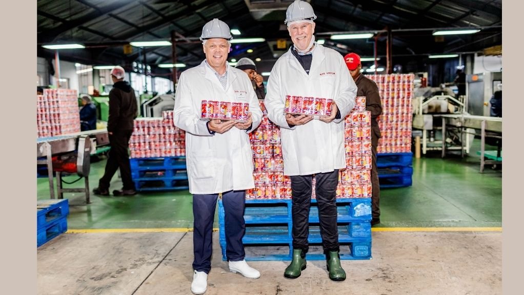 LOCAL INVESTMENT The facility was recently visited by Department of Forestry, Fisheries and the Environment Minister Willie Aucamp during a review of industrial investment in the region 