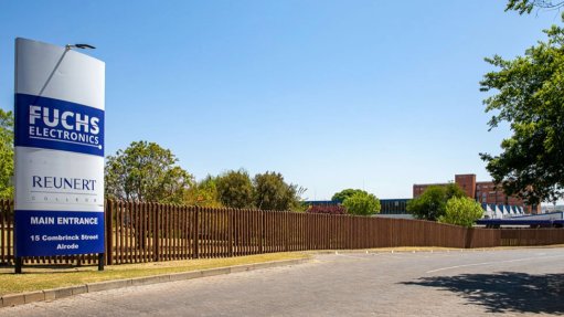 The entrance to Fuchs Electronics' South African operations