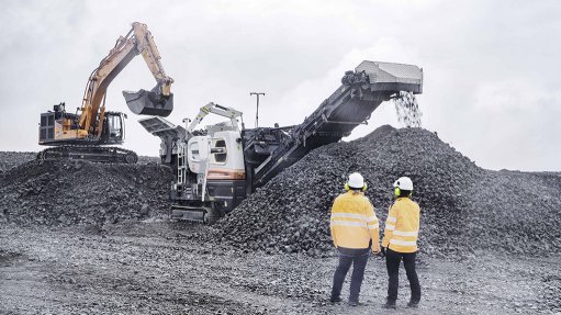 Image of Metso crushing and screening equipment