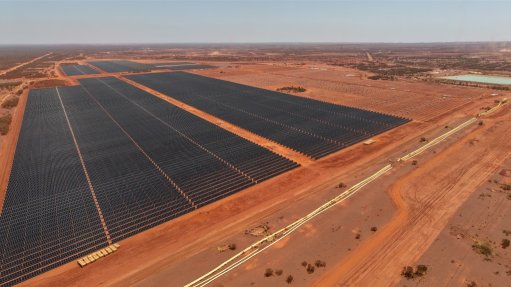 Fortsecue's 190 MW solar farm at Cloudbreak