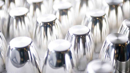 Platinum crucibles.