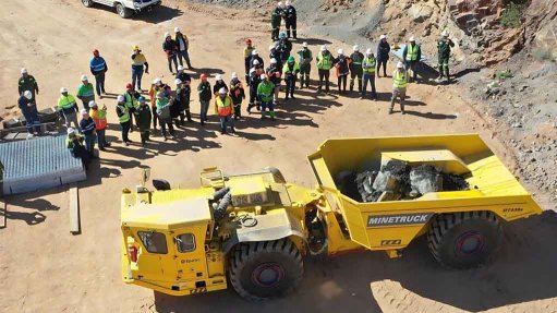 Rietberg copper mine in South Africa's Northern Cape.