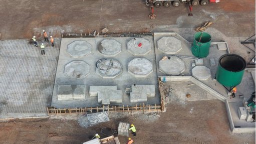 Dynacor's pilot gold processing plant in Senegal