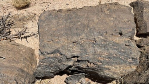 Ore from the Teufelskuppe project in Namibia