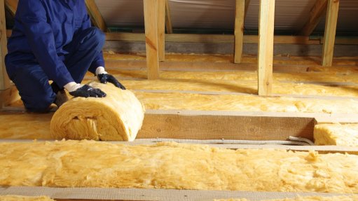 An image of house attic insulation