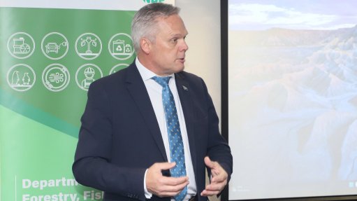 Forestry, Fisheries and the Environment Minister Willie Aucamp 