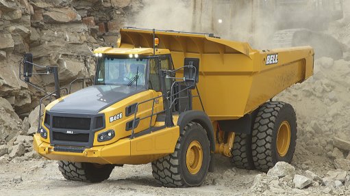 HIGH PRODUCTIVITY Bell's 4X4 articulated dump trucks reduce cycle times while often carrying the same loads as 6X6 equivalents
