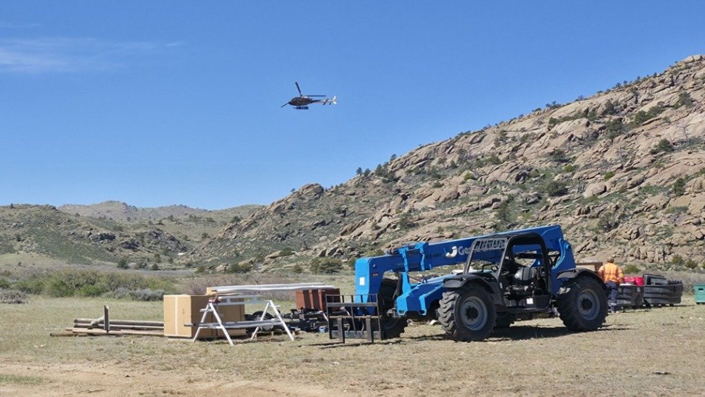 American Rare Earth site works on Halleck Creek in Wyoming