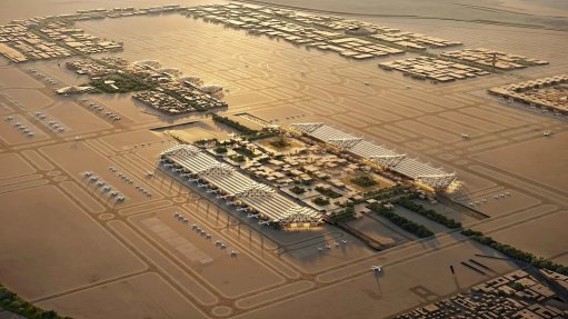 Artists impression of King Salman International Airport