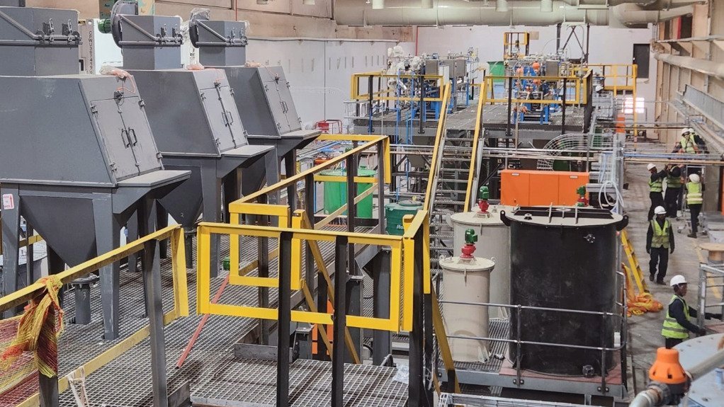Giyani's demo plant in Johannesburg