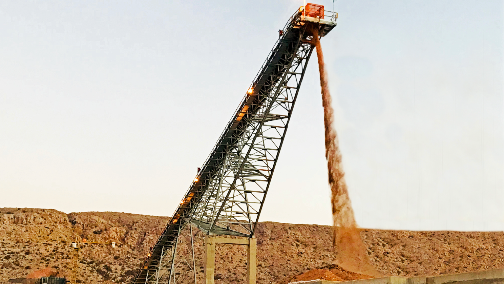 Image of Gamsberg ore handling system