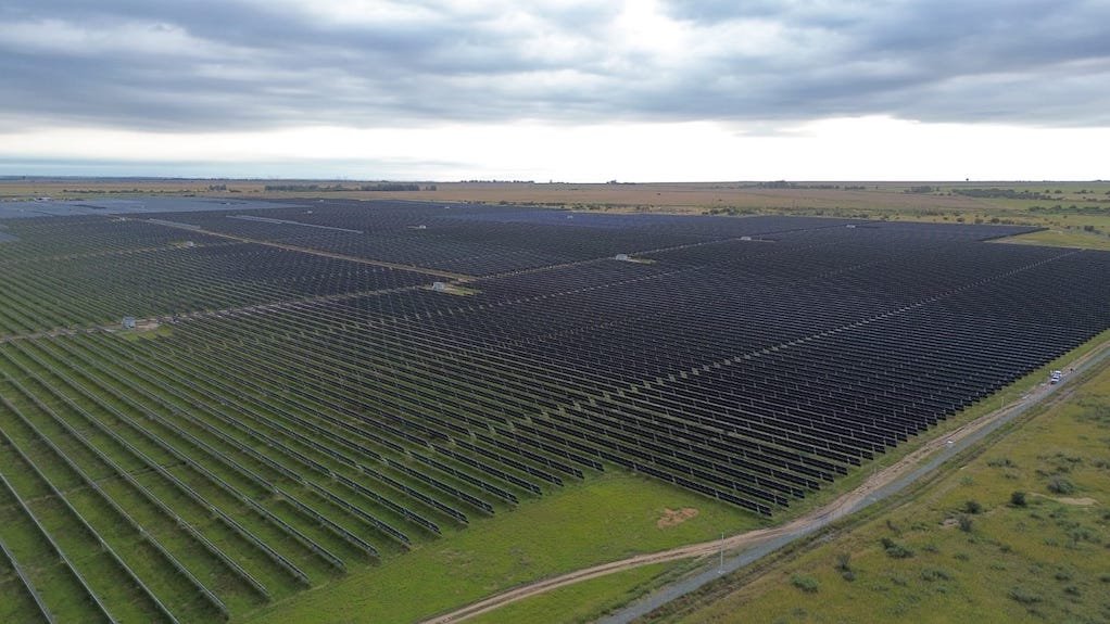 Image of the Springbok solar facility
