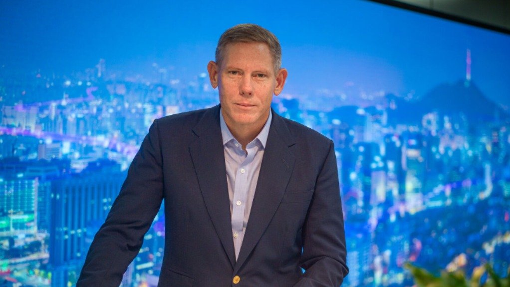 An image of AVEVA CEO Caspar Herzberg 