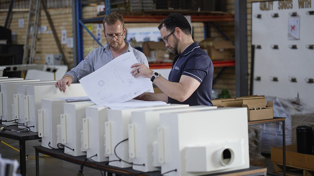 Advanced HVAC system components in production at Booyco Engineering reflect the company’s focus on engineering reliability, energy efficiency and performance under extreme operating conditions