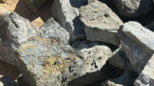 Copper mineralisation