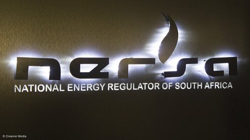 Nersa's logo on a wall