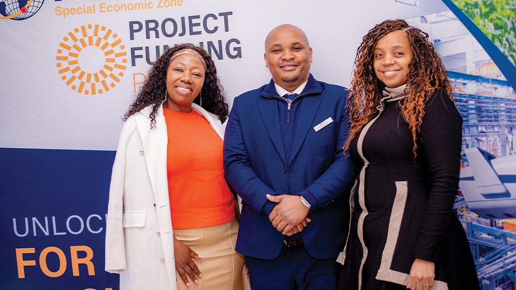 RBIDZ Executive Management lading the RBIDZ Project Funding Pitch session in collaboration with strategic partners