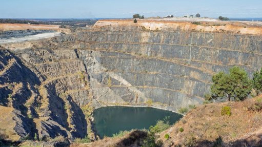 The above image depicts a lithium mine in South America