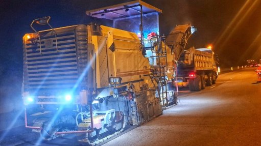 Rehabilitation works on the N1