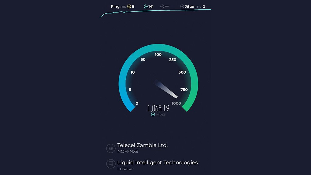 LampSite downlink speeds exceeding 1 Gbps in indoor areas