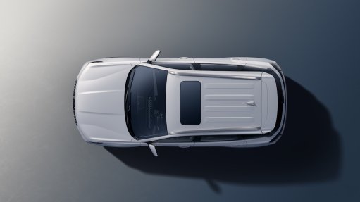 Top view of the Chery Tiggo