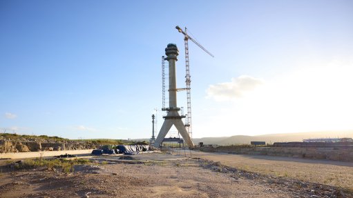 Image of construction on the Mtentu bridge