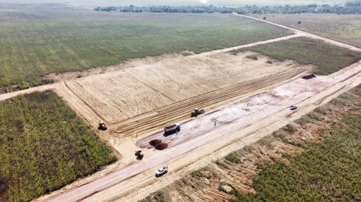 Construction under way at the Naos 1