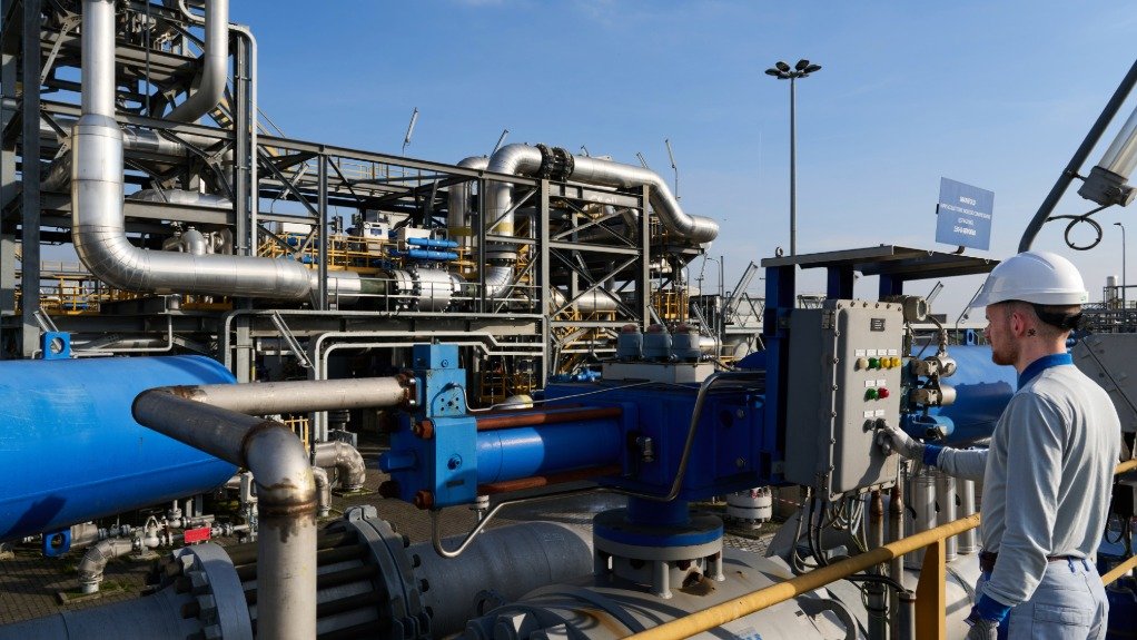 An image of Snam infrastructure 