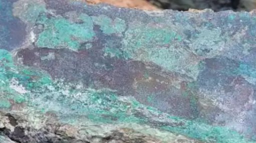 Ore recovered from the Klein Aub mine in Namibia