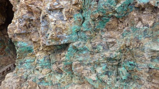 Great Western copper mineralisation