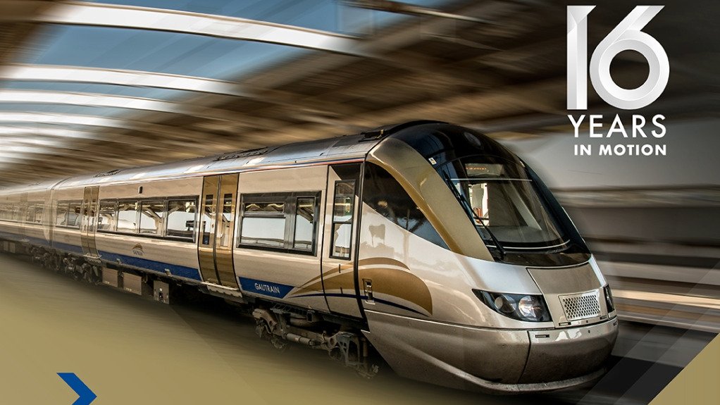 Gautrain marks 16 years of service