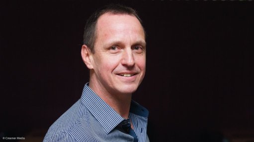 Southern African Institute of Mining and Metallurgy president Gary Lane.