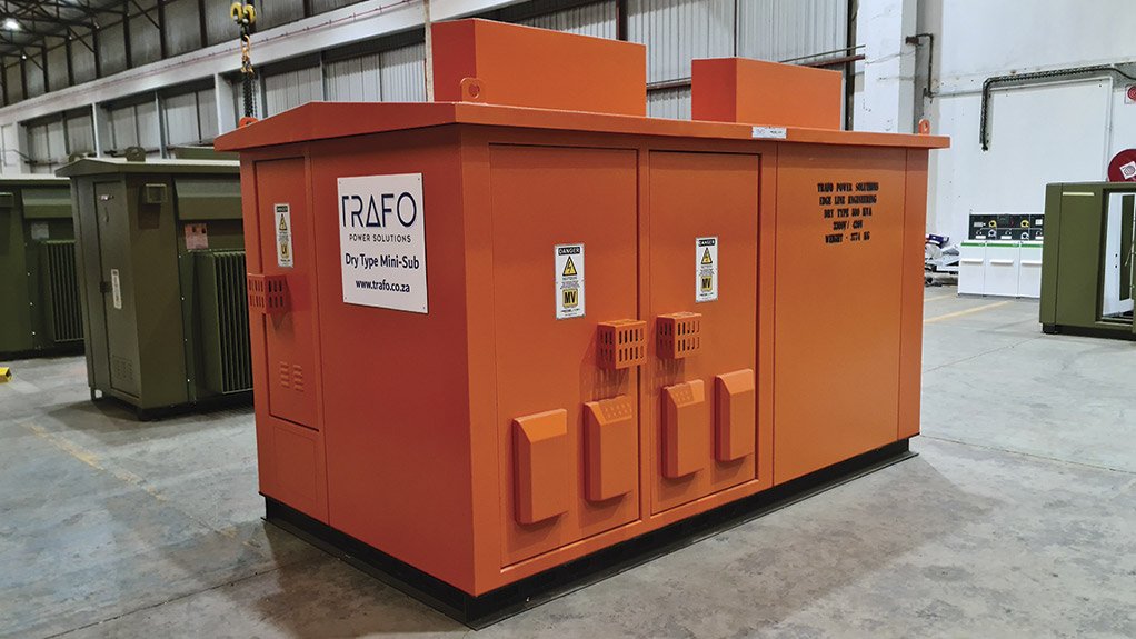 A custom-engineered dry-type mini-substation built to meet specific operational and environmental requirements