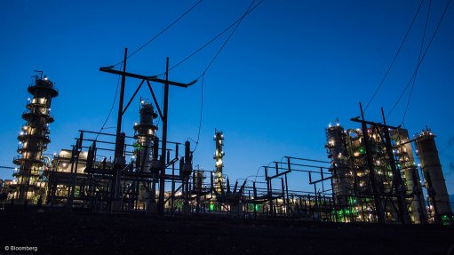 Oil refinery in New Brunswick