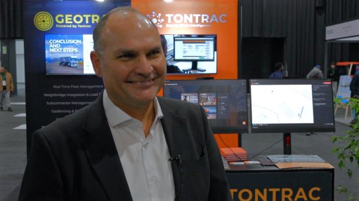 Tontrac System Analytics CEO William Butler speaks to Engineering News at the Transport Evolution Africa Forum and Expo in Midrand about improving visibility across mining supply chains, reducing logistics friction through system integration and the untapped potential of agentic AI to drive efficiency and productivity. Camerawork and editing: Shadwyn Dickonson.